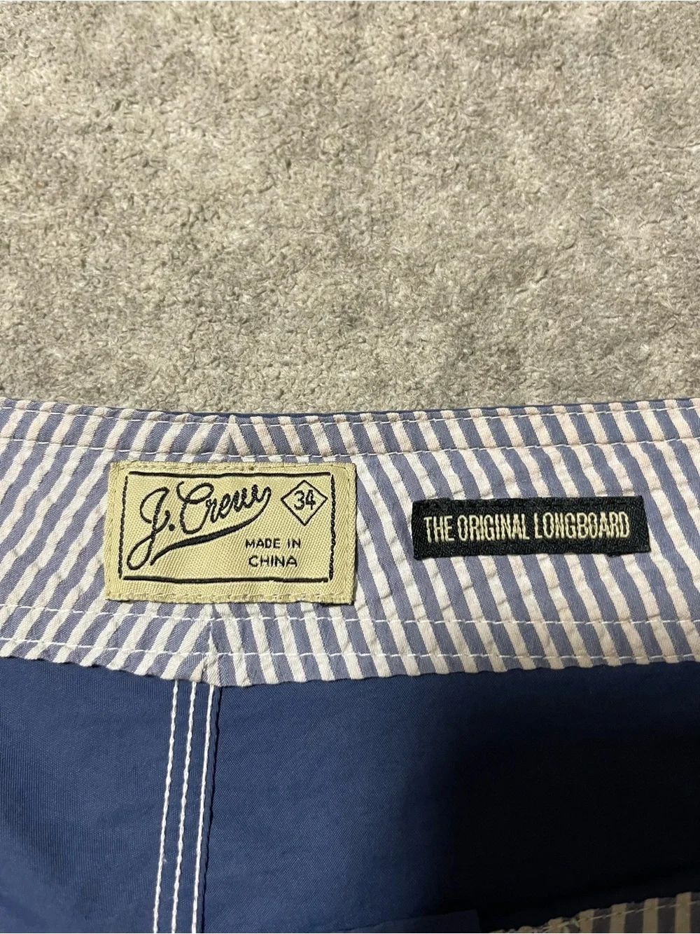 J. Crew The Original Longboard Swim Shorts